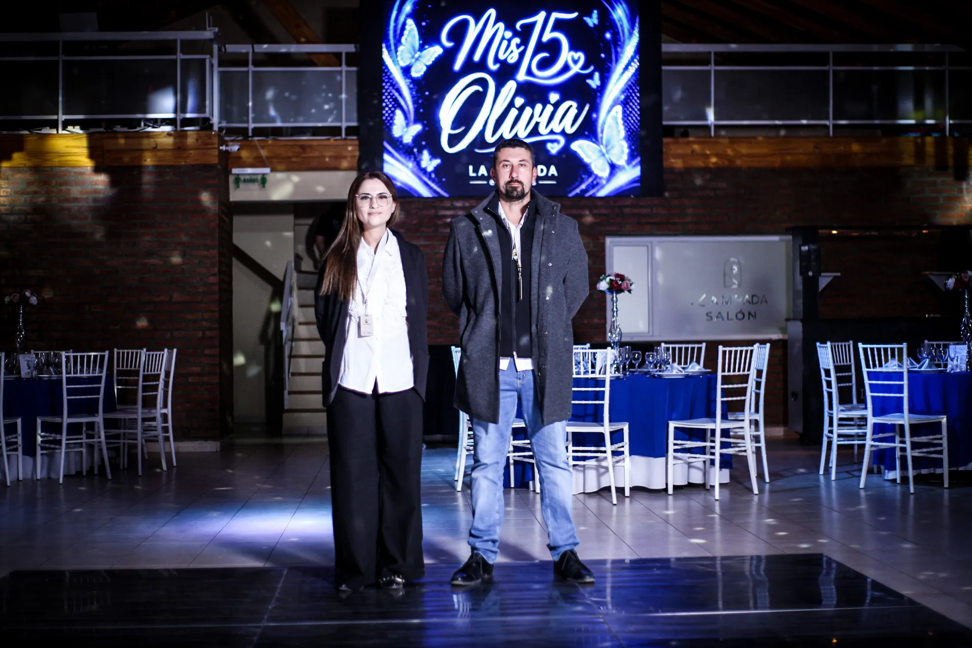 Jonatan Alvarado y Verónica Federico